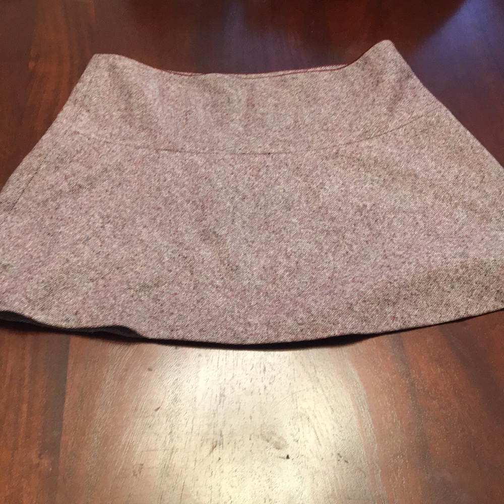 Halogen Burgundy mini skirt